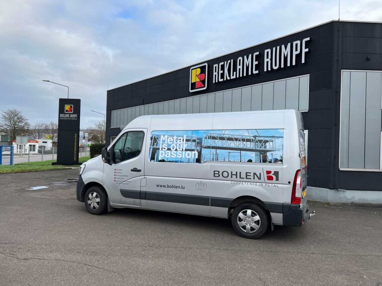 Fahrzeugbeschriftung Transporter Bohlen