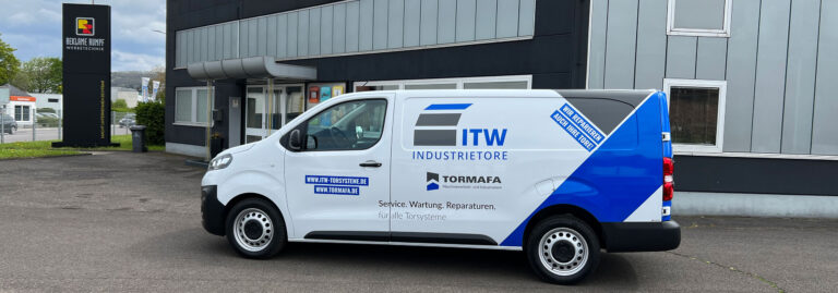 Fahrzeugbeschriftung Tormafa