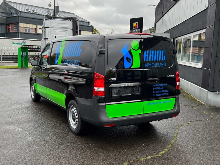 Fahrzeugbeschriftung Kring Transporter