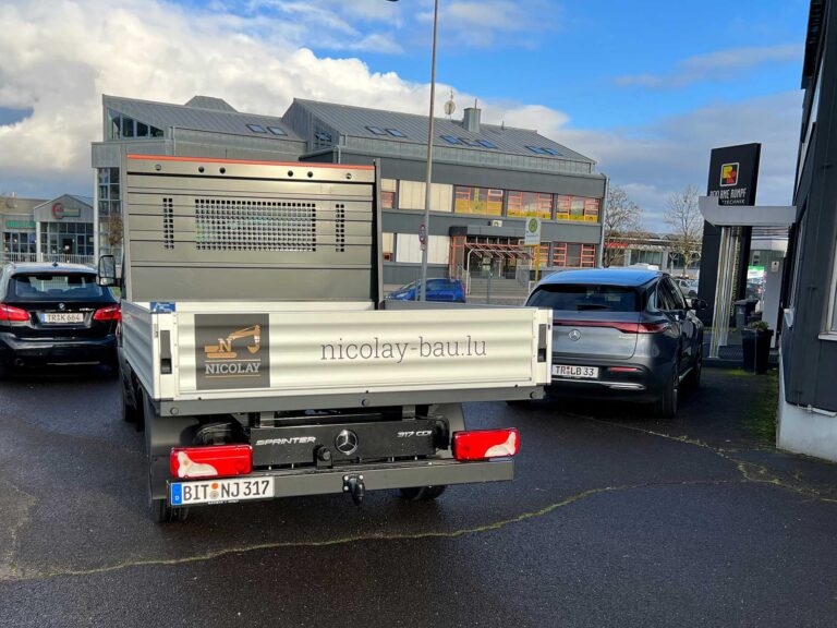 Fahrzeugbeschriftung Nicolay-Bau