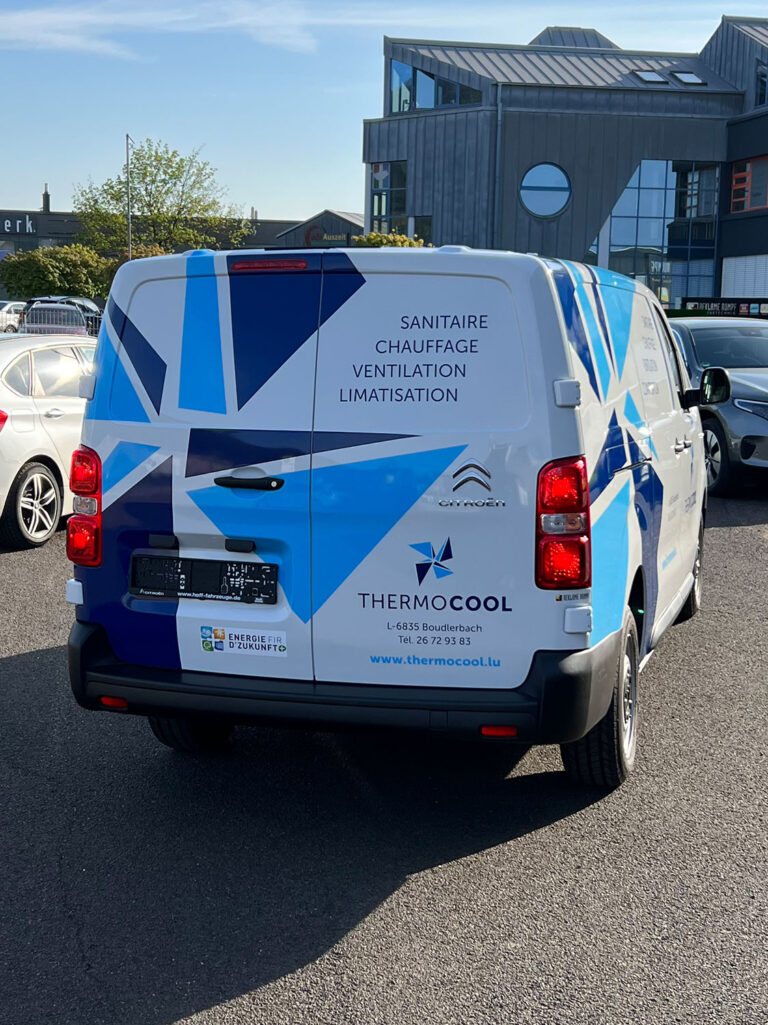 Fahrzeugbeschriftung Thermo-Cool