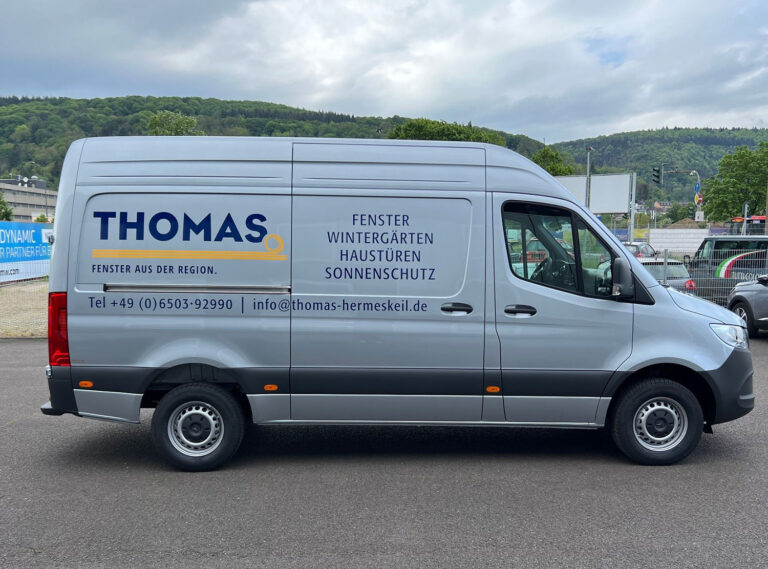 Fahrzeugbeschriftung Thomas