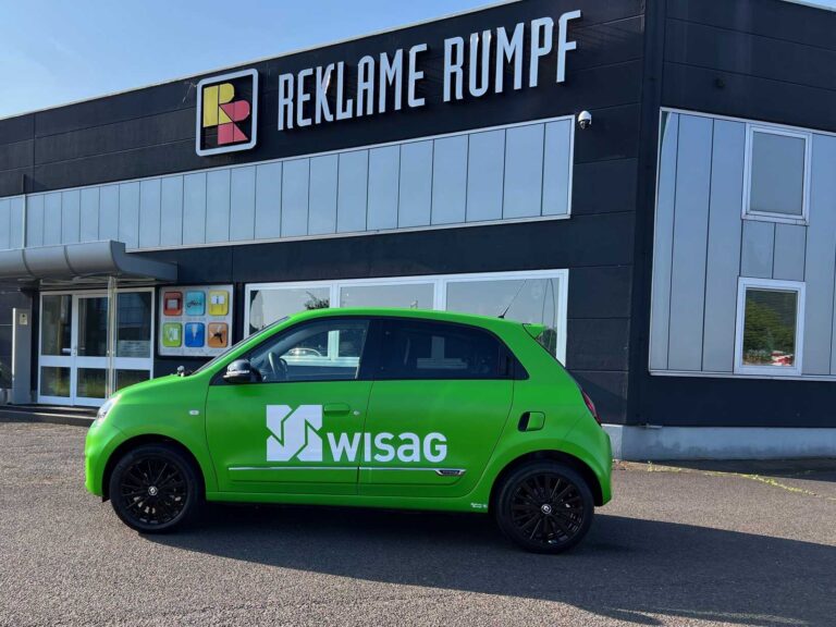 Fahrzeugbeschriftung WISAG