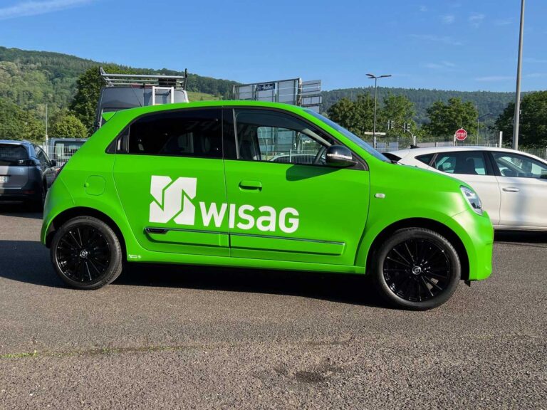 Fahrzeugbeschriftung WISAG