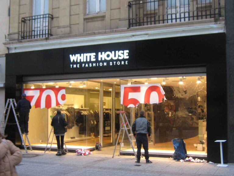 White House Eingangsportal