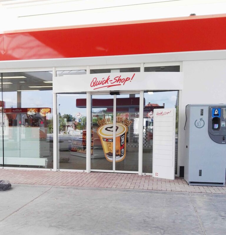 Quick-Shop Eingangsportal